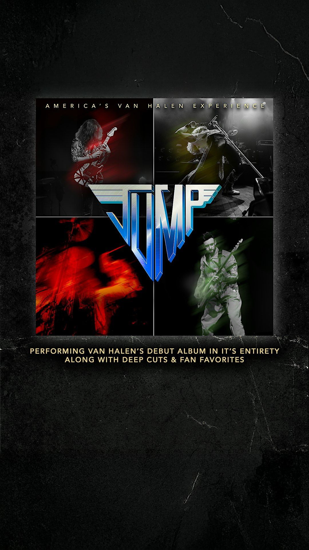 RCP presents: JUMP - America's Van Halen Experience - VH1 Tour