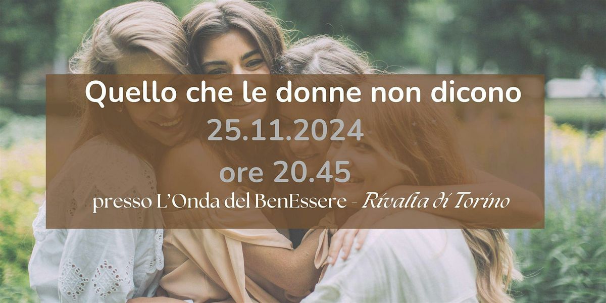 Quello che le donne non dicono