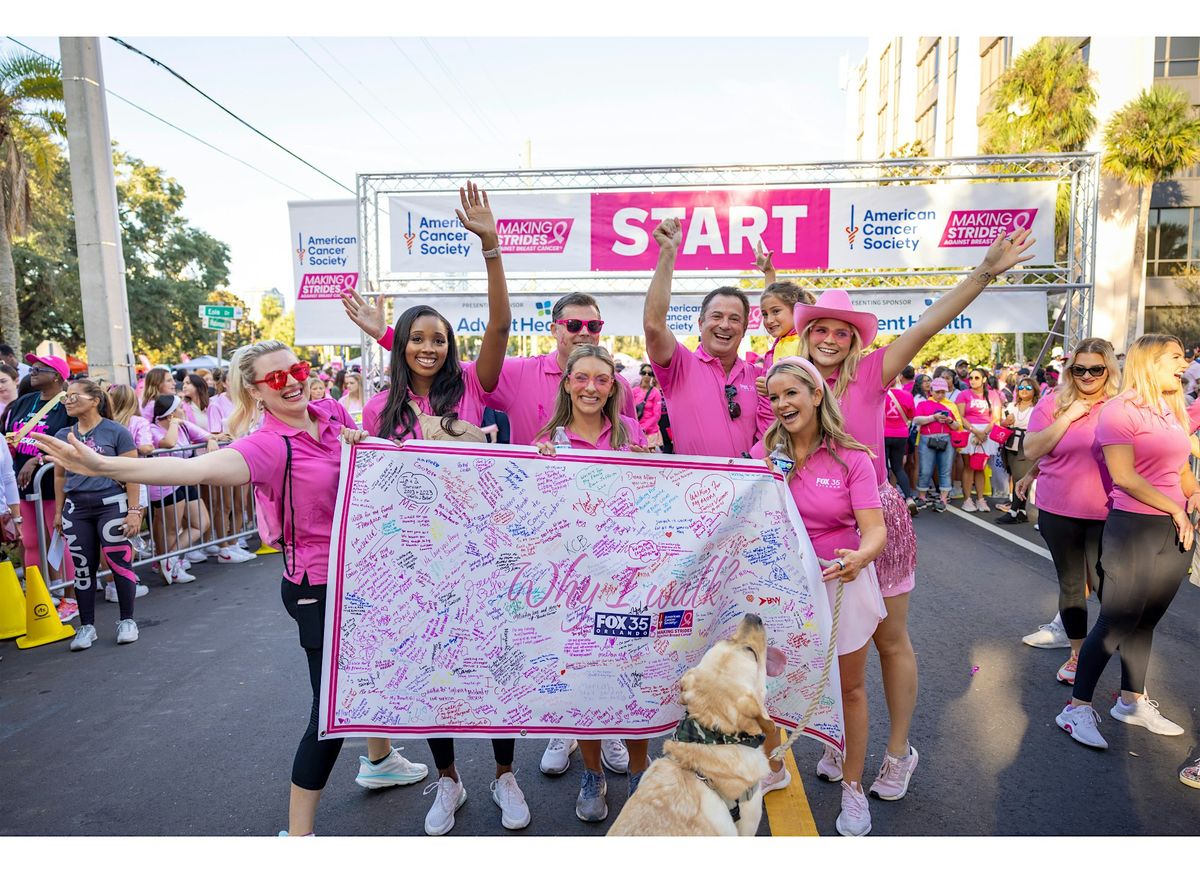 Making Strides Against Breast Cancer