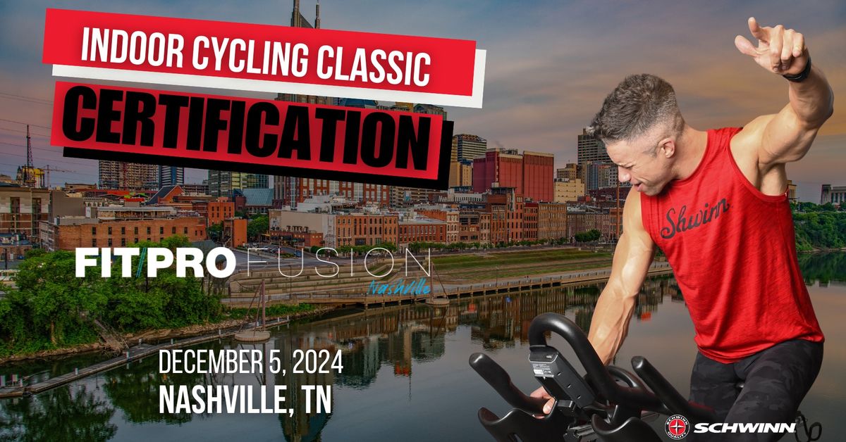 Schwinn\u00ae Indoor Cycling Classic Certification