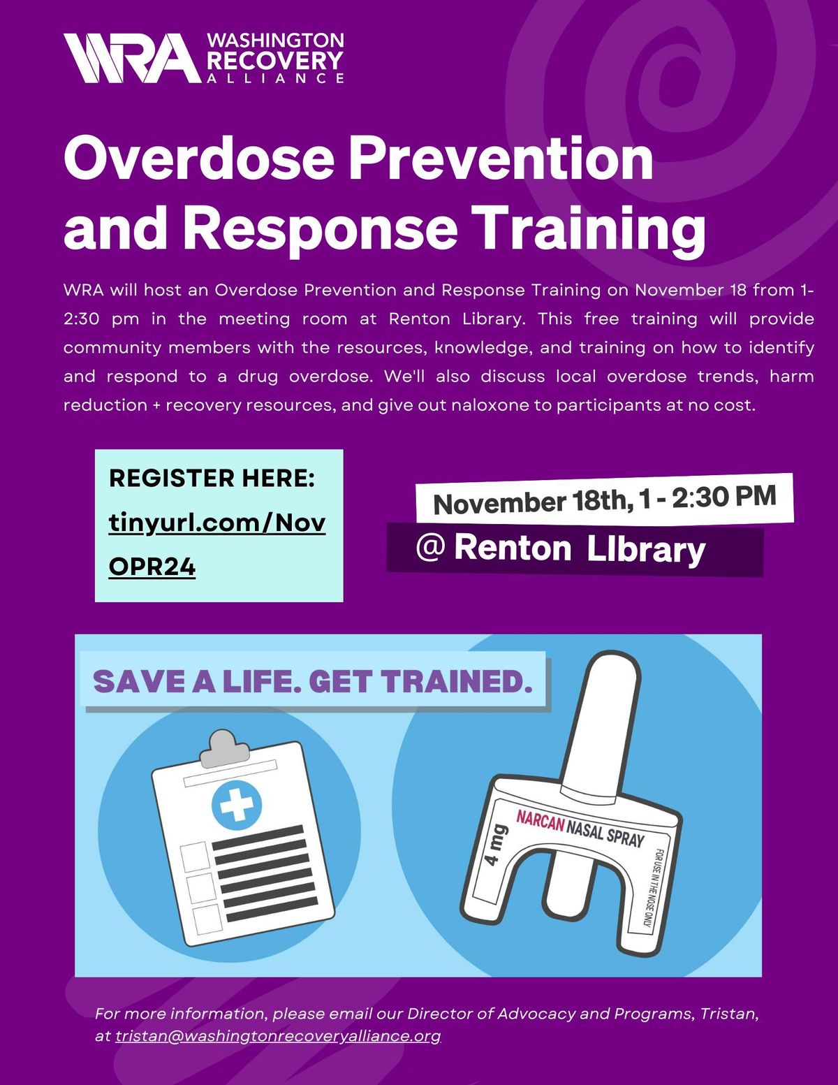 Overdose Prevention & Response Training