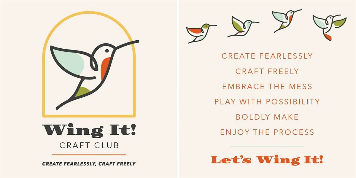 Wing It! Craft Club - Needle Felted Pumpkins