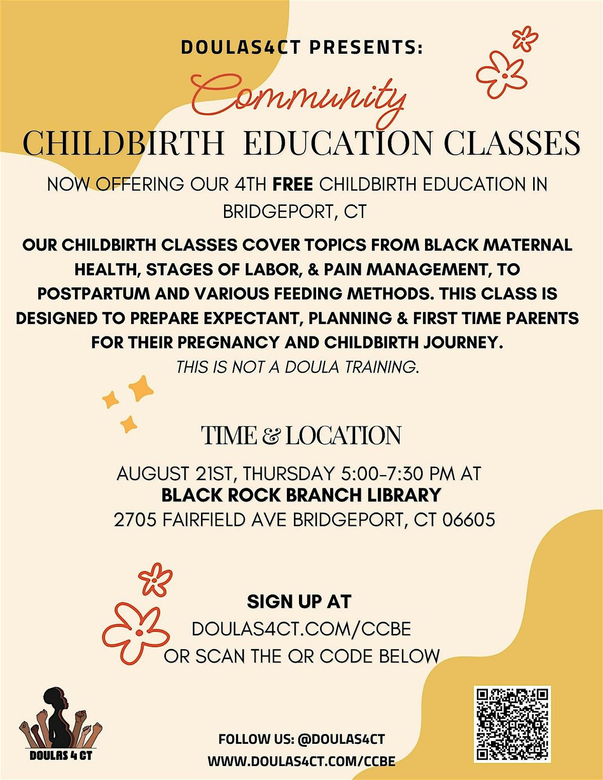 Childbirth Education Class Overview.