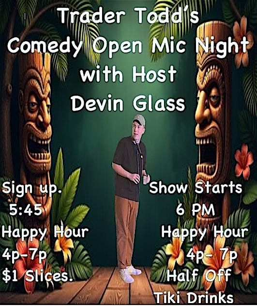 Trader Todd's Open Mic Night