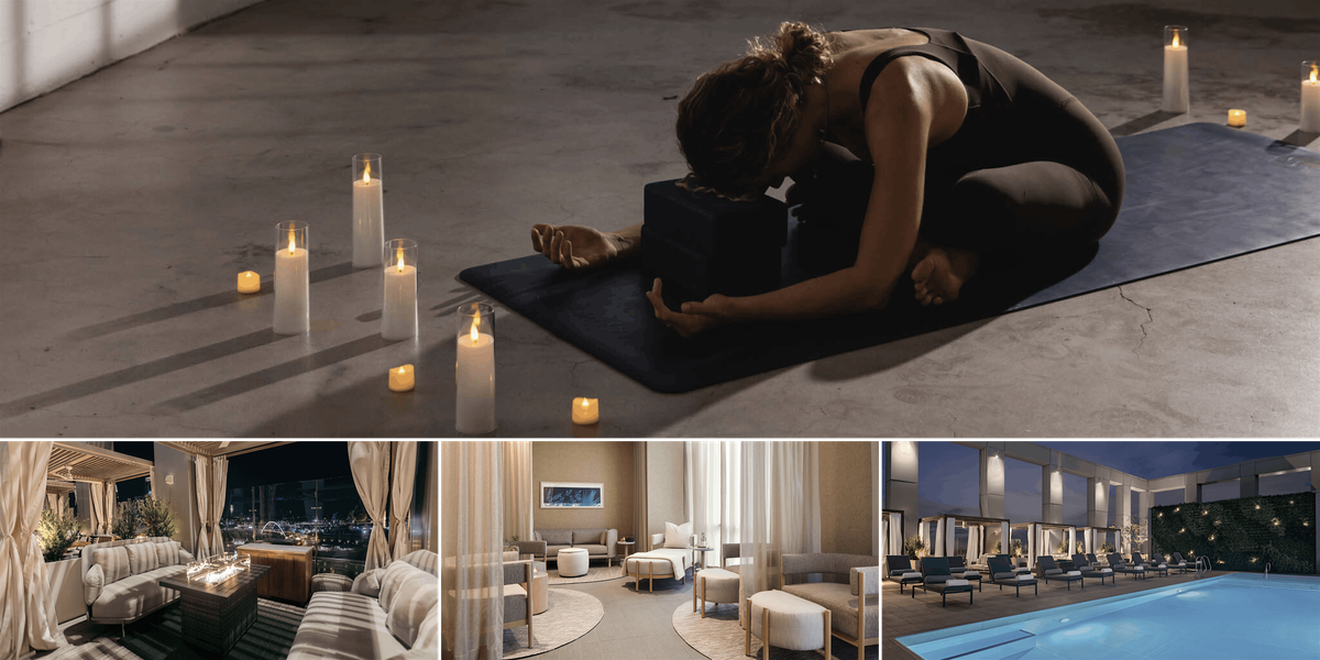 International Women's Day Moonlight Wellness: Yoga + Spa Night Pass