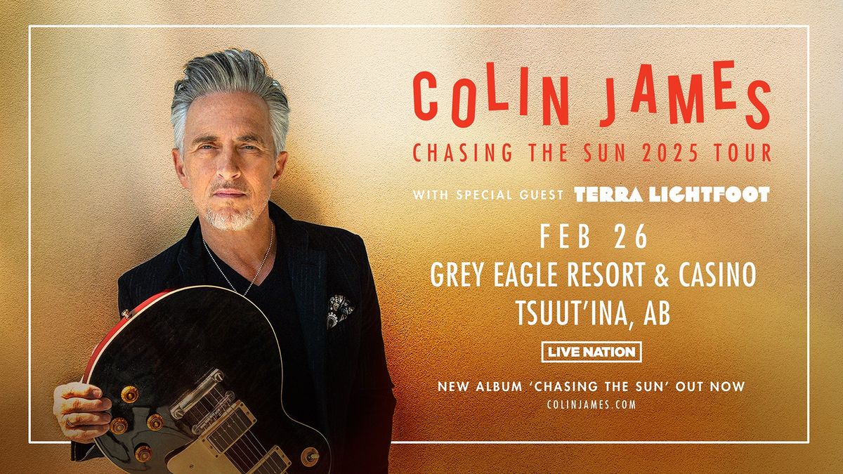 Colin James: Chasing the Sun 2025 Tour