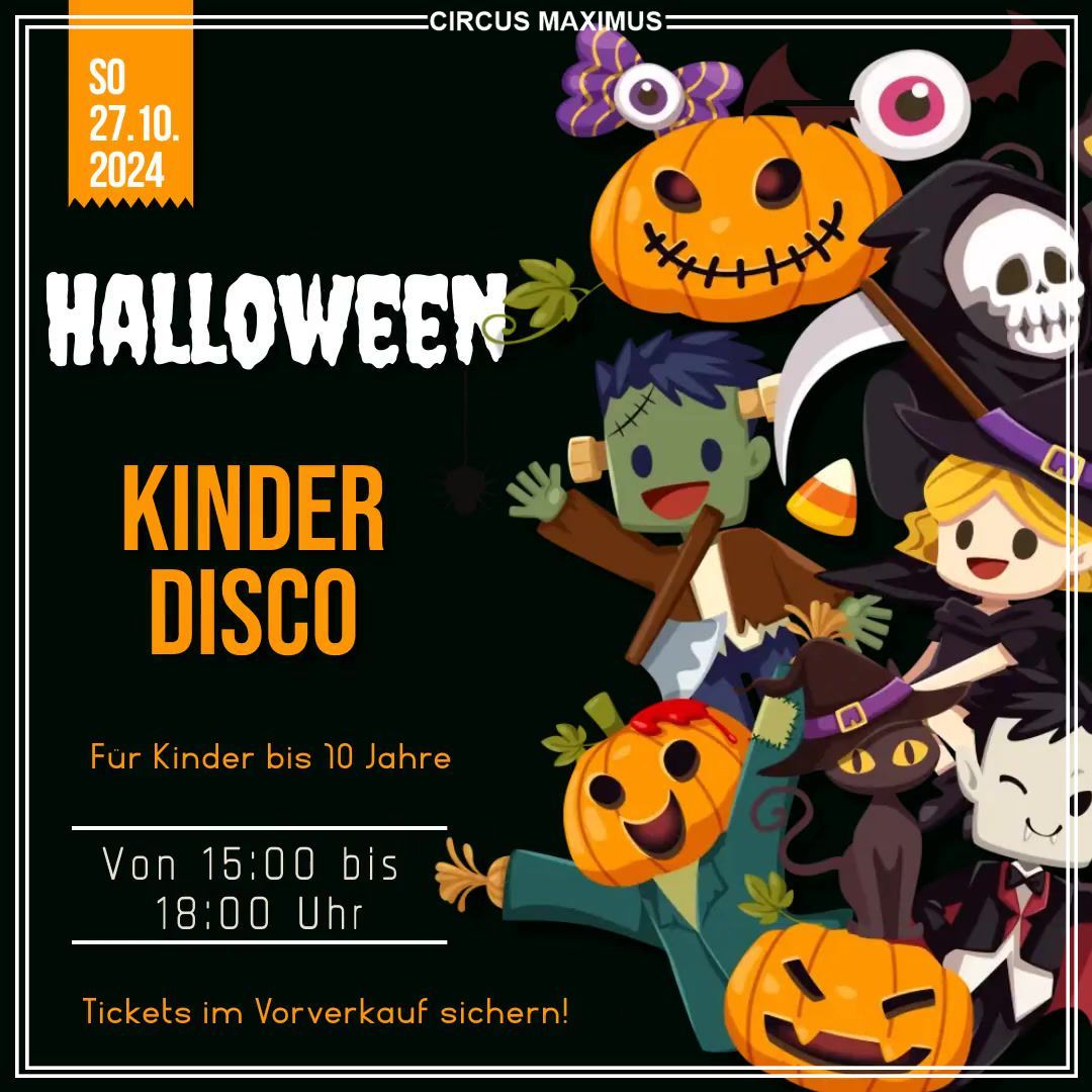 Halloween Kinder-Disco