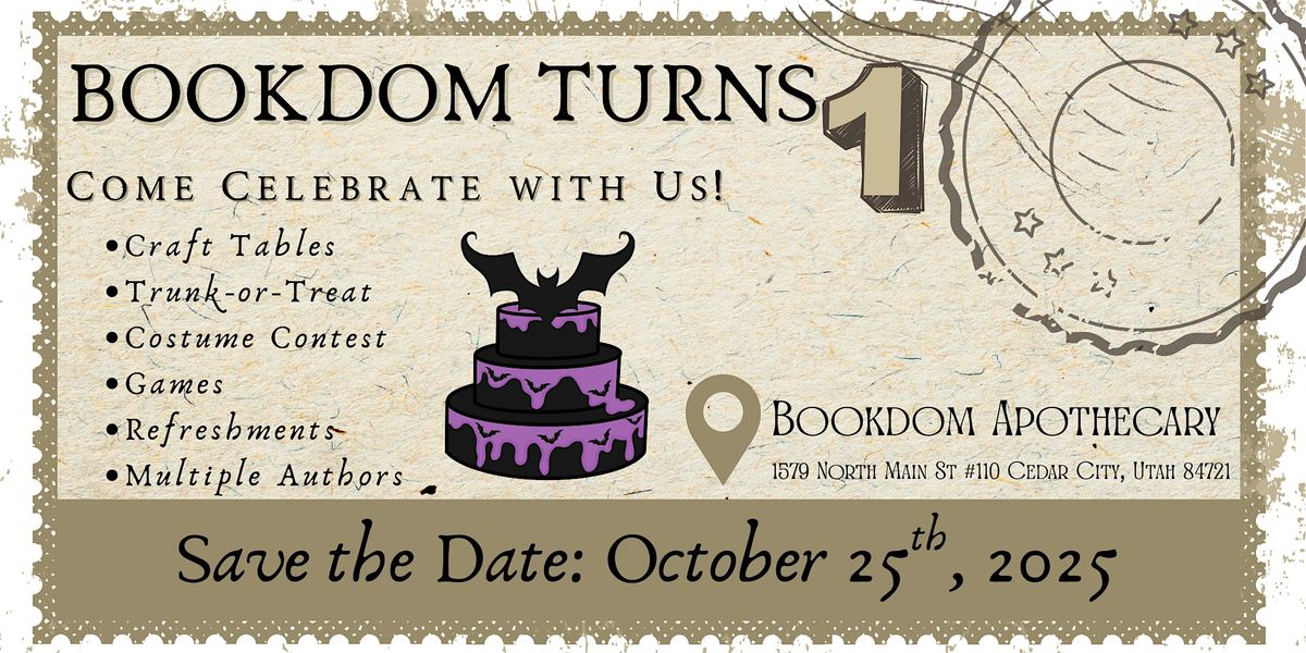 Bookdom Turns One