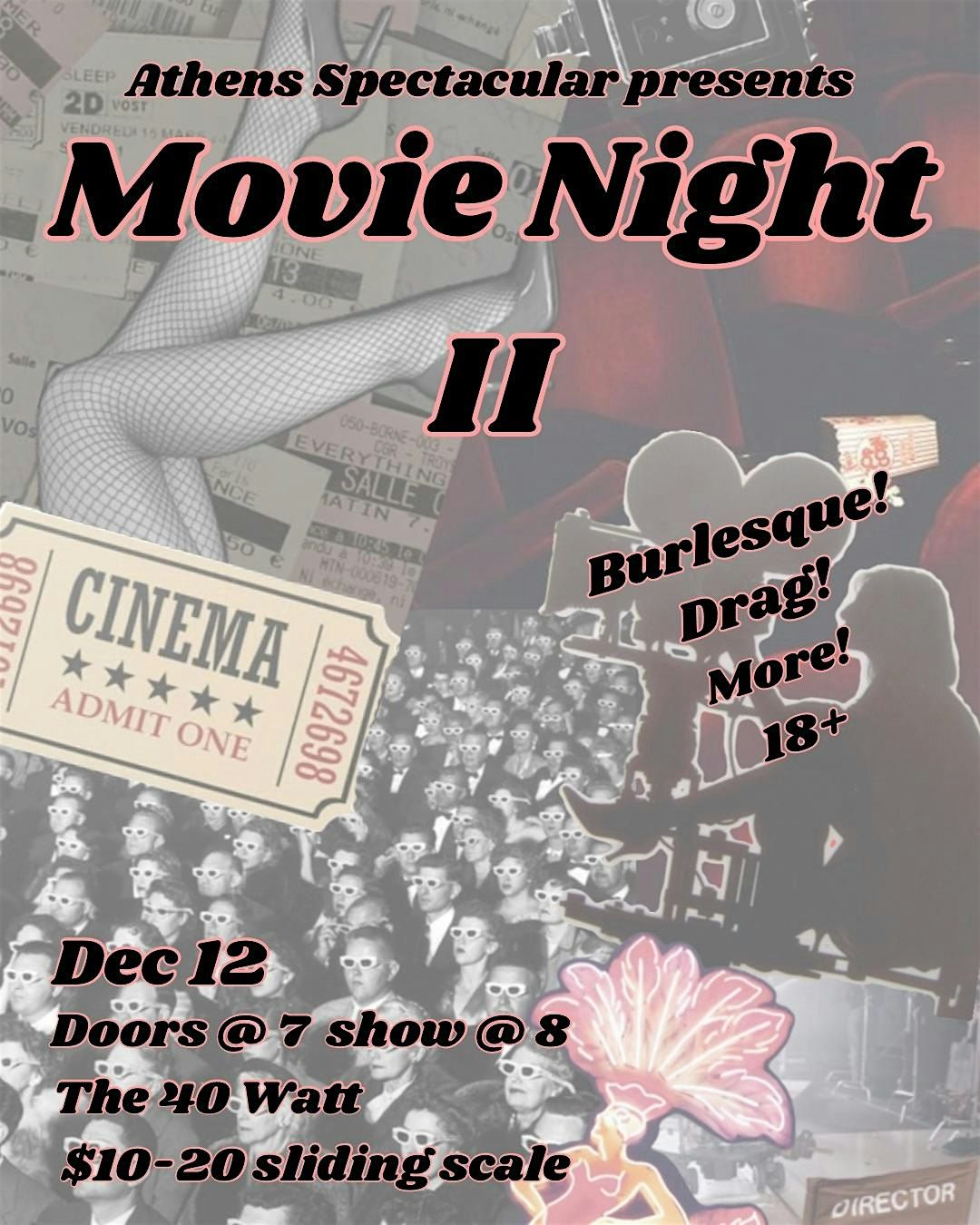 Movie Night II - Drag and Burlesque  Show