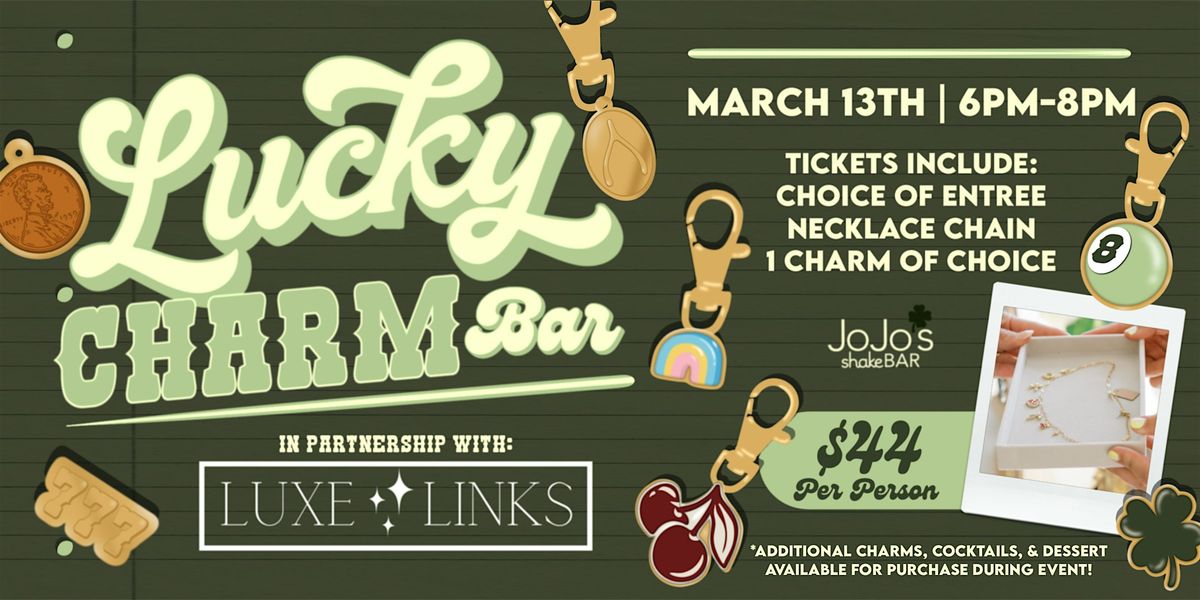 Lucky Charm Bar at JoJo's shakeBAR Detroit