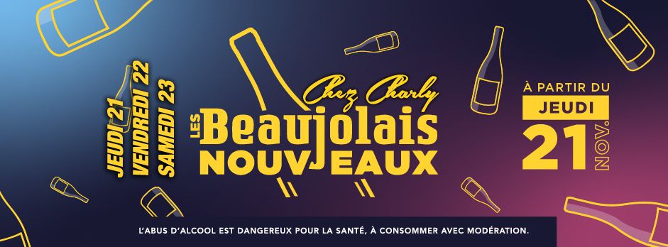 Beaujolais nouveaux Chez Charly