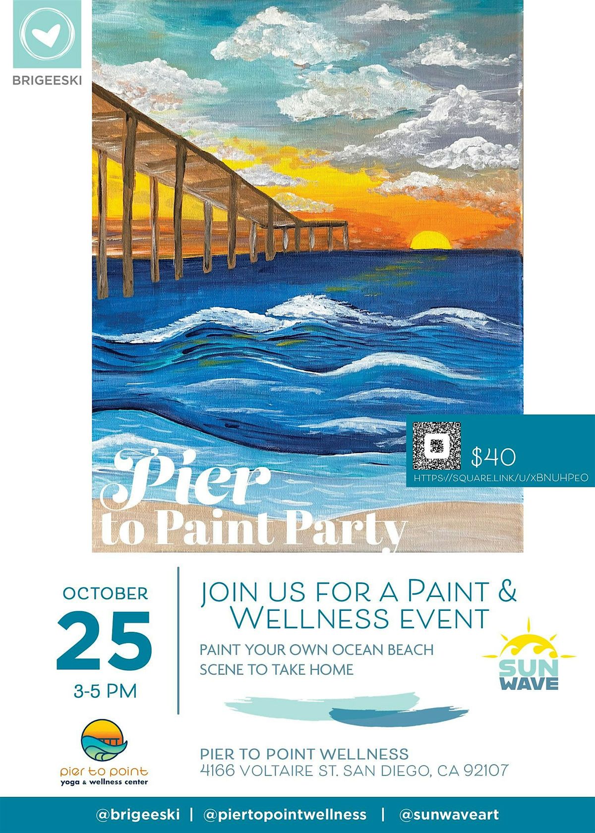 Pier to Paint Party 10\/25