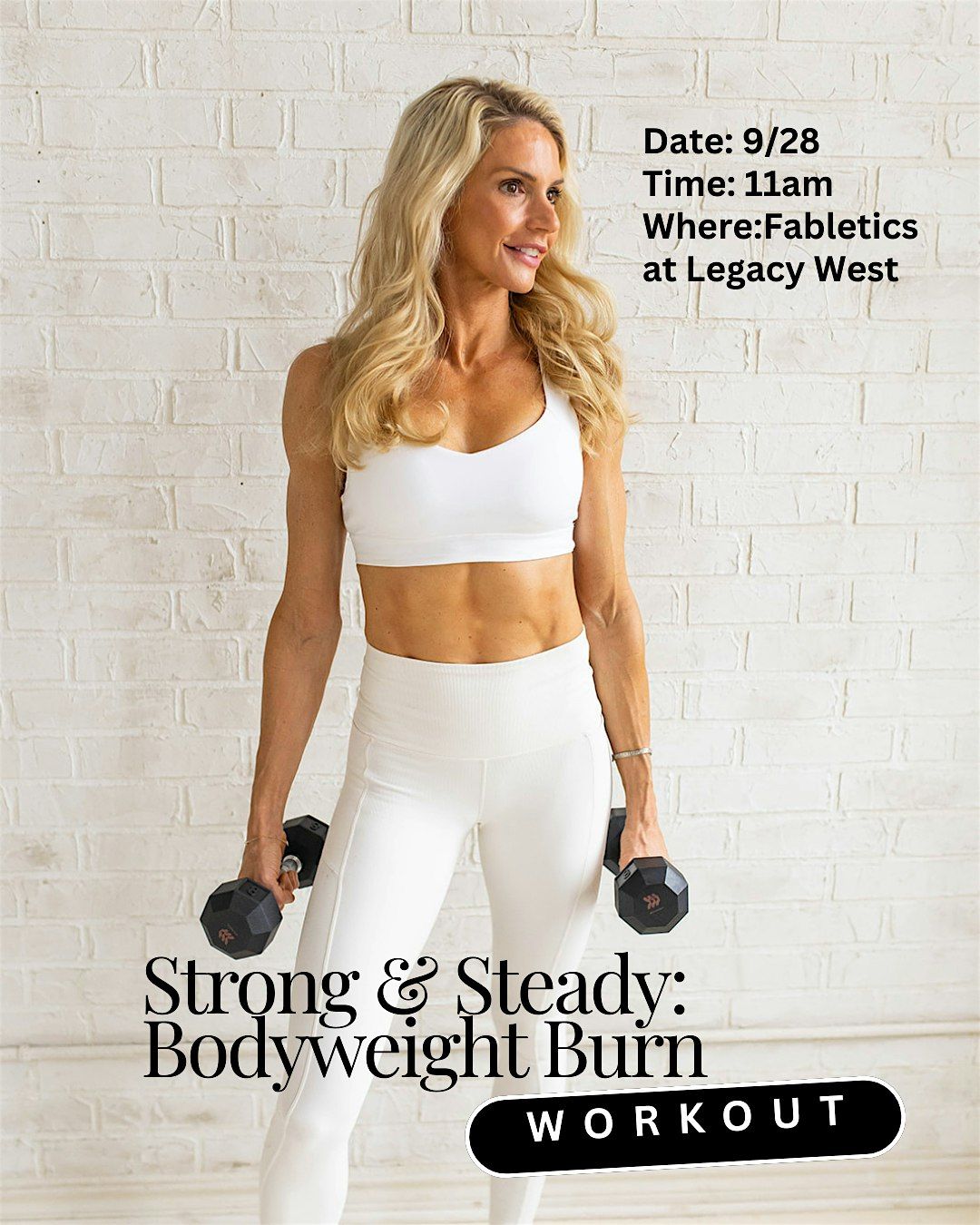 Strong & Steady Body weight Burn by Jenny
