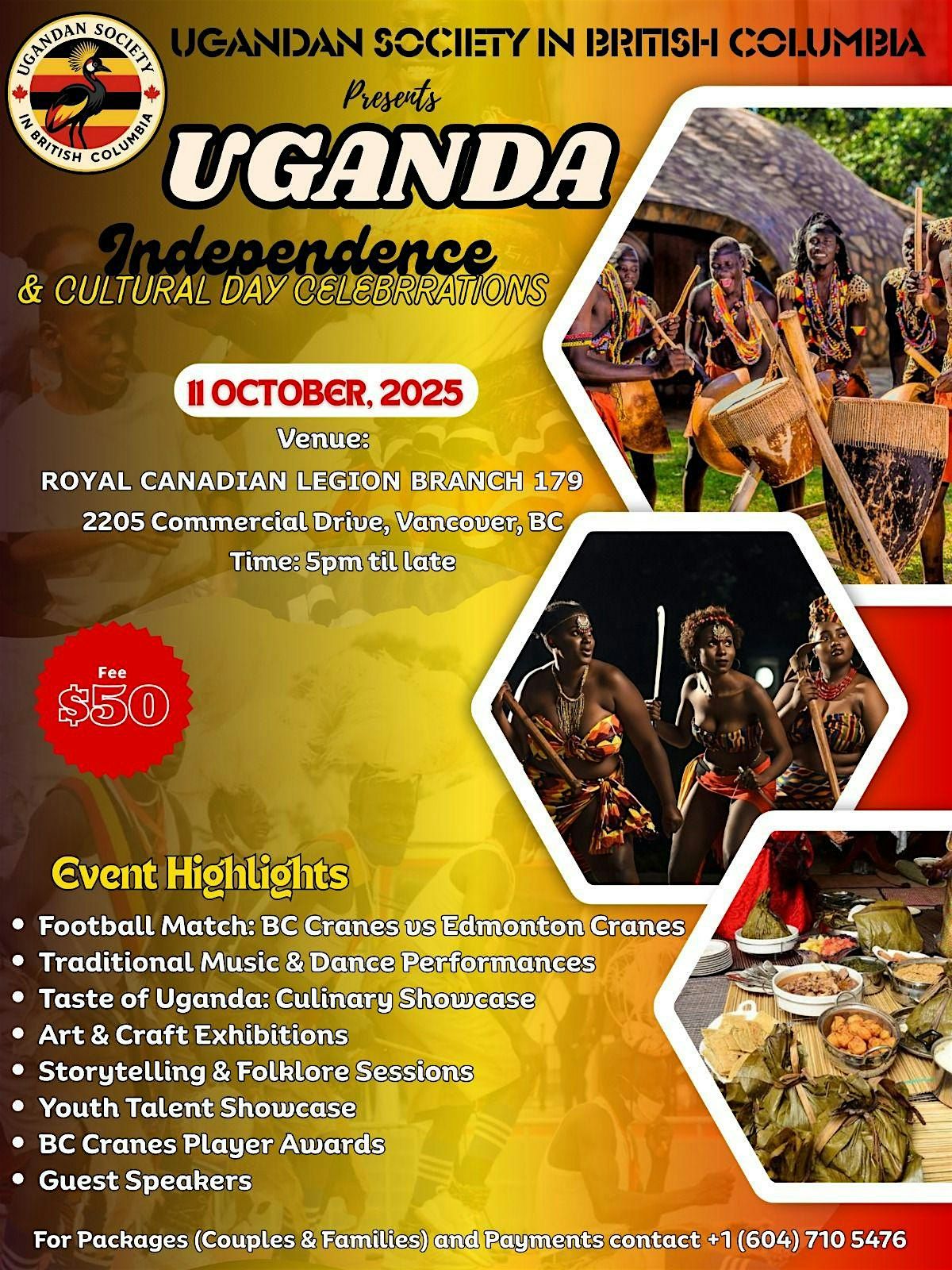 Uganda Independence and Cultural Day Celebration