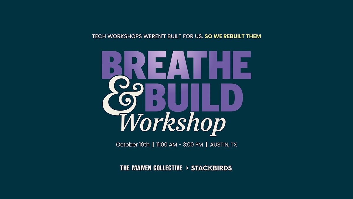 Breathe and Build: Create Your Own AI Agent Workshop