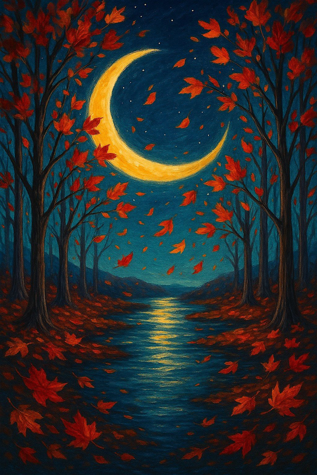 Fall Moon l Sip & Paint