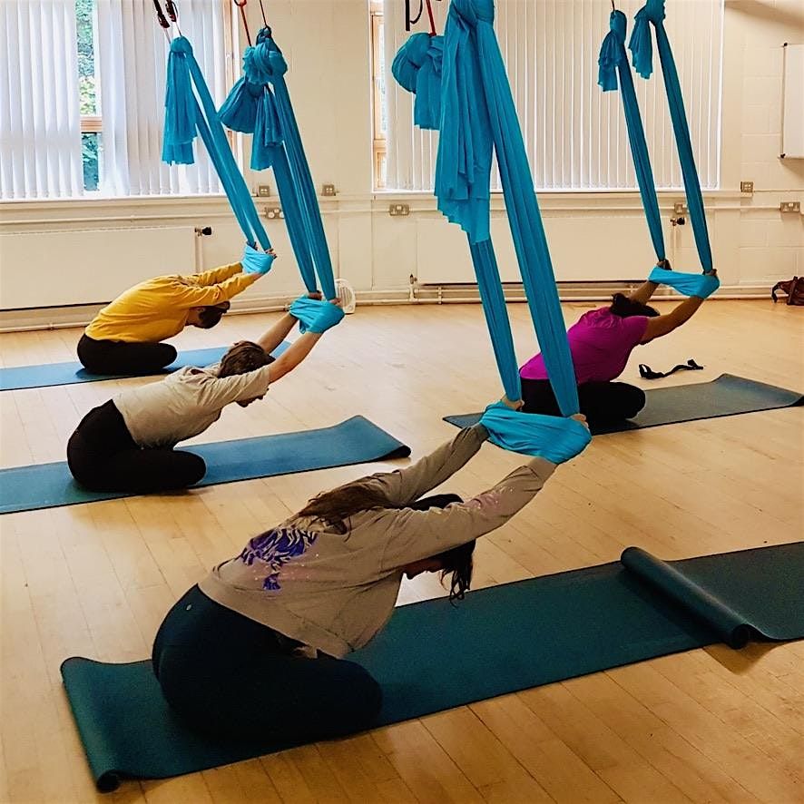 Aerial Yoga Workshop: Flow and Deep Stretch, Edinburgh 21st Feb 11am-12.30
