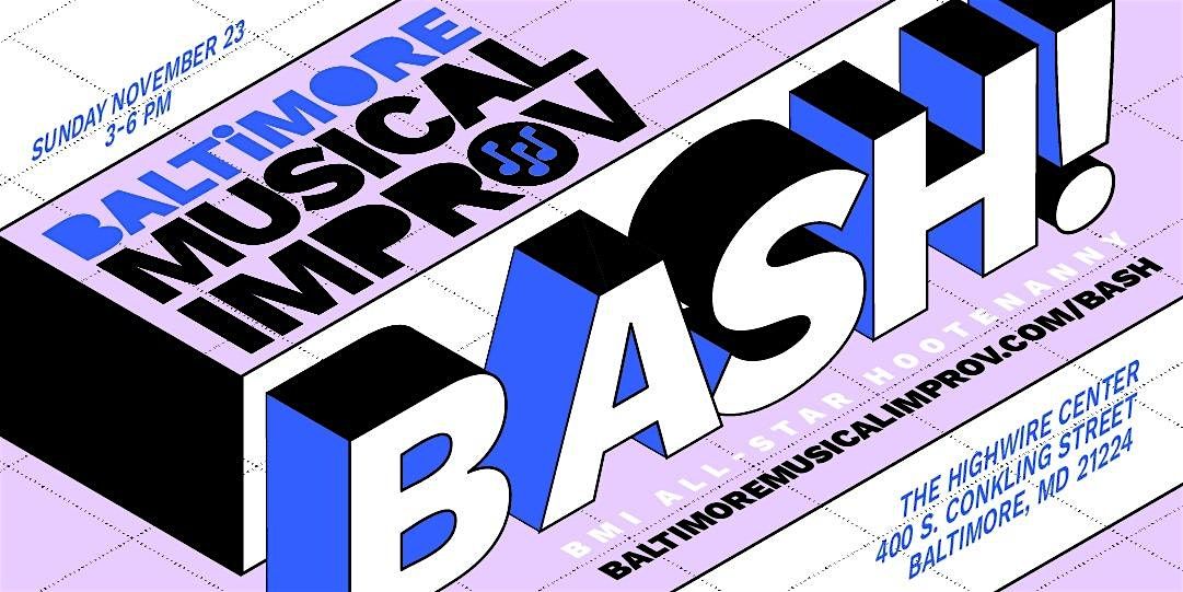 Baltimore Musical Improv BASH!!!