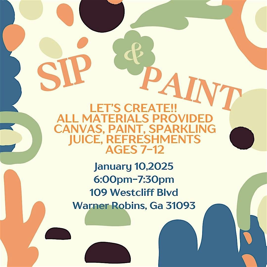 SIP AND PAINT