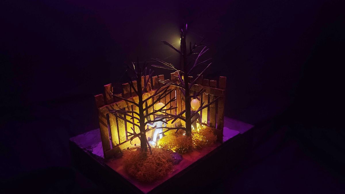 Build a Creepy Halloween  Miniature with Frank