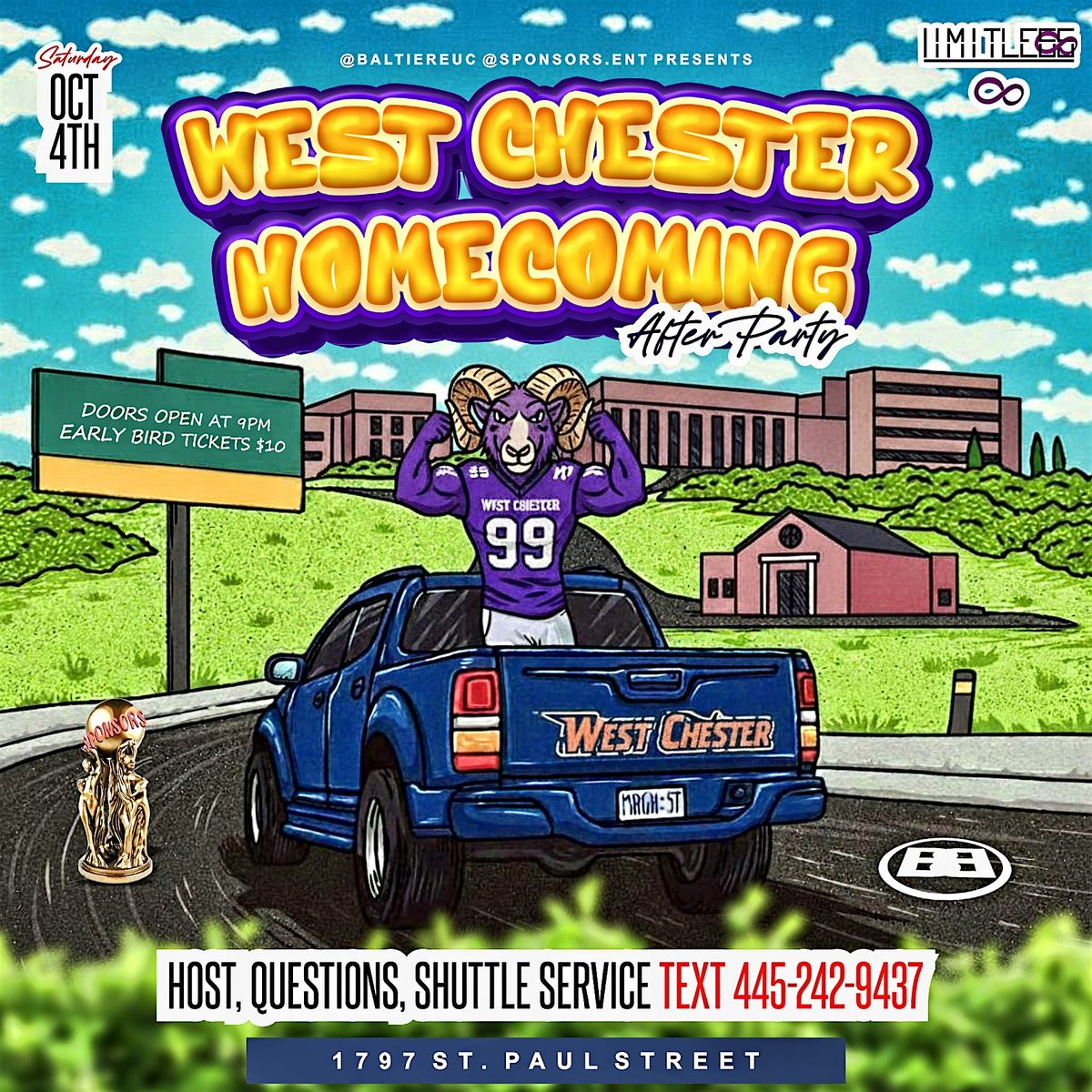 West Chester University Homecoming '25 After Party