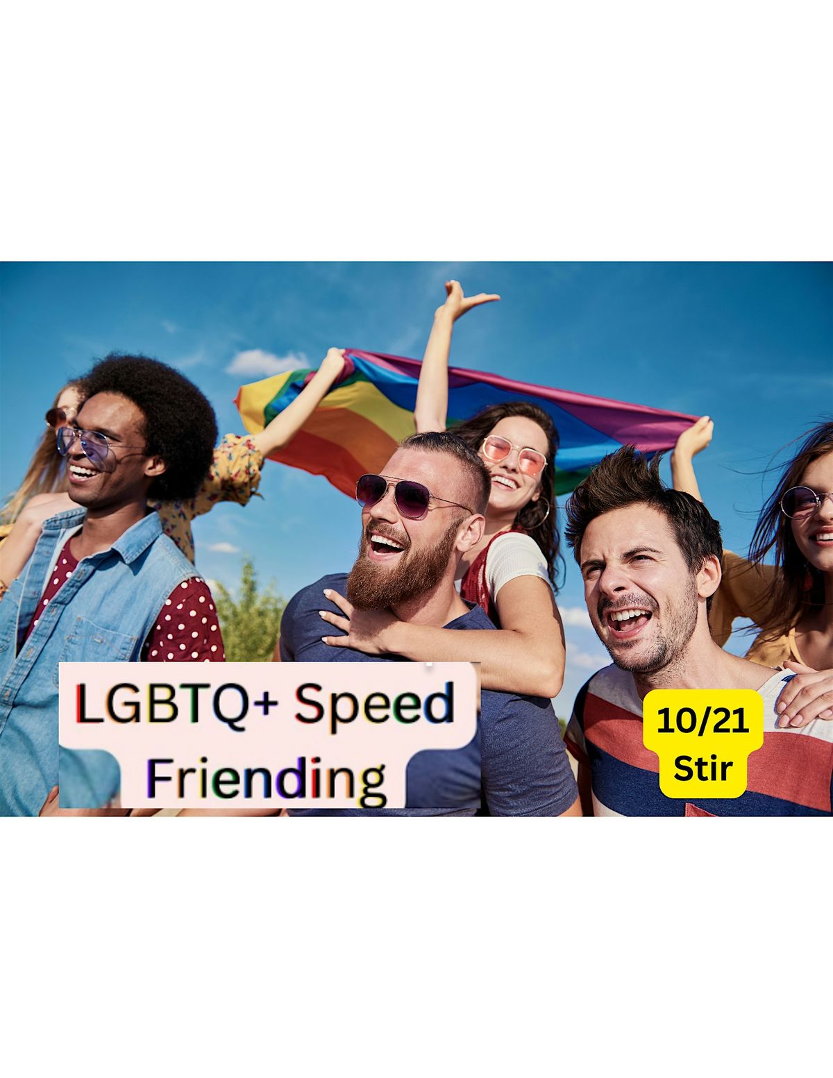 LGBTQ+ Speed Friending!