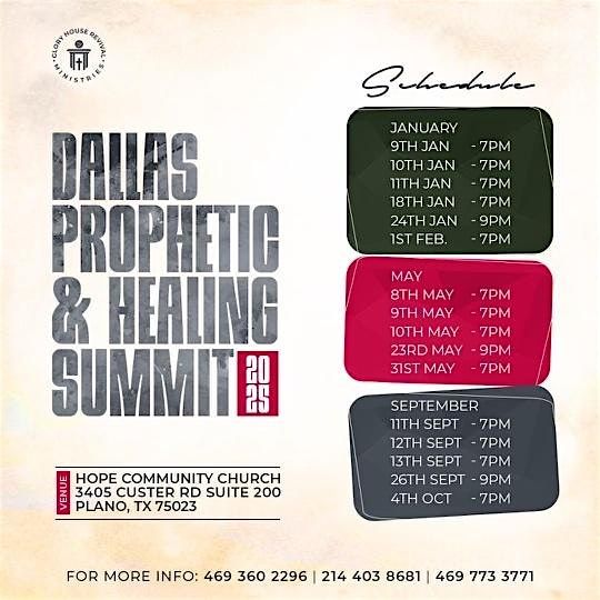 Dallas Prophetic and Healing Summit