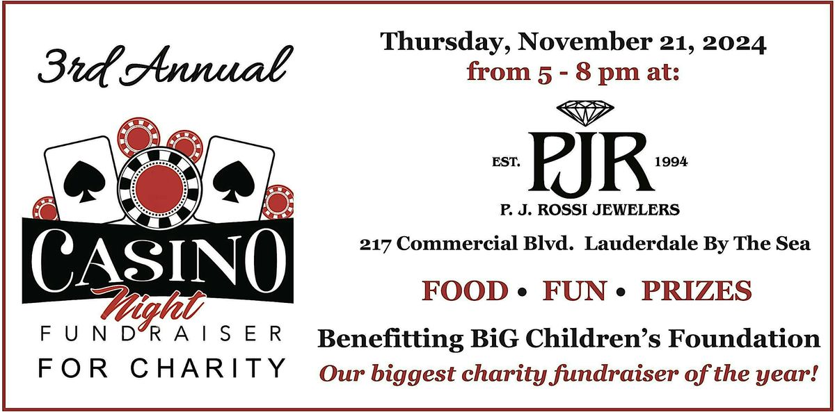 BiG Casino Night for Charity