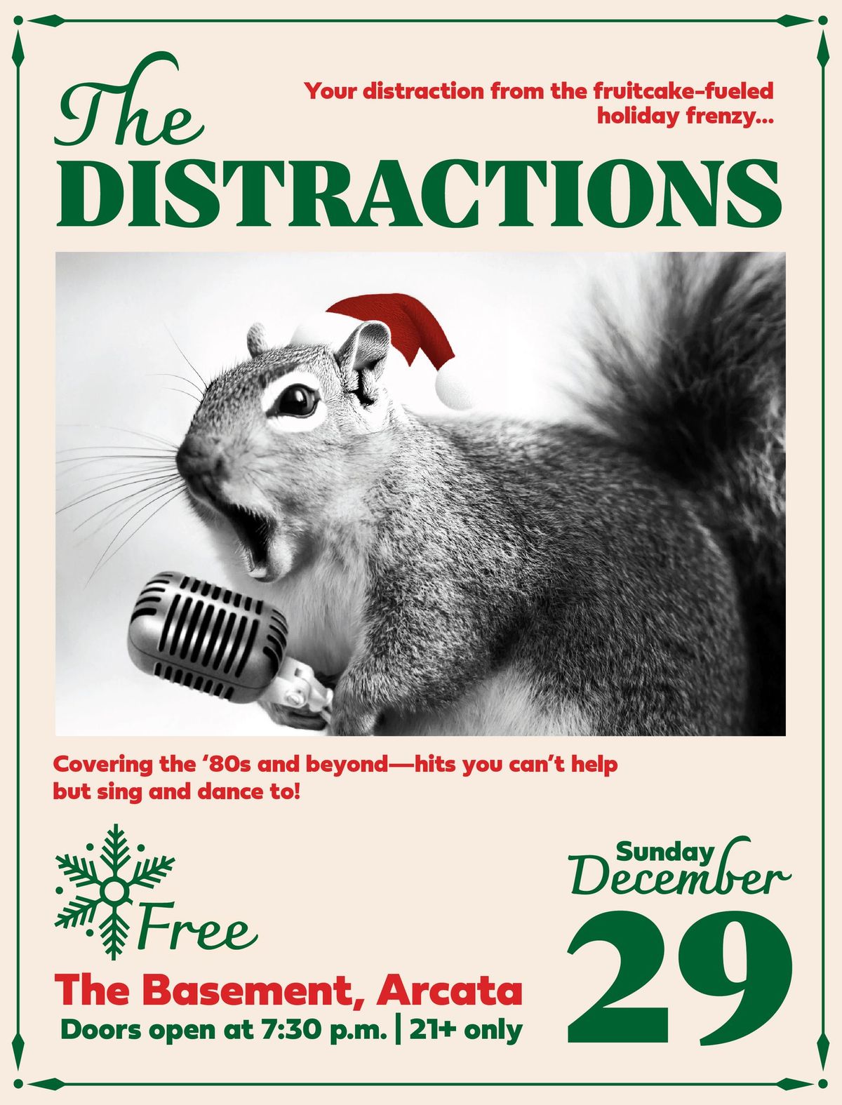 Free Show! The Distractions