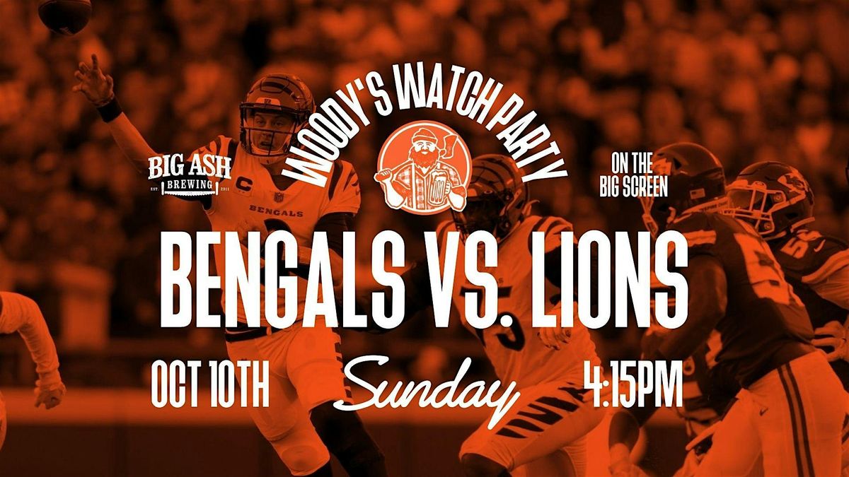 Bengals vs. Lions Watch Party
