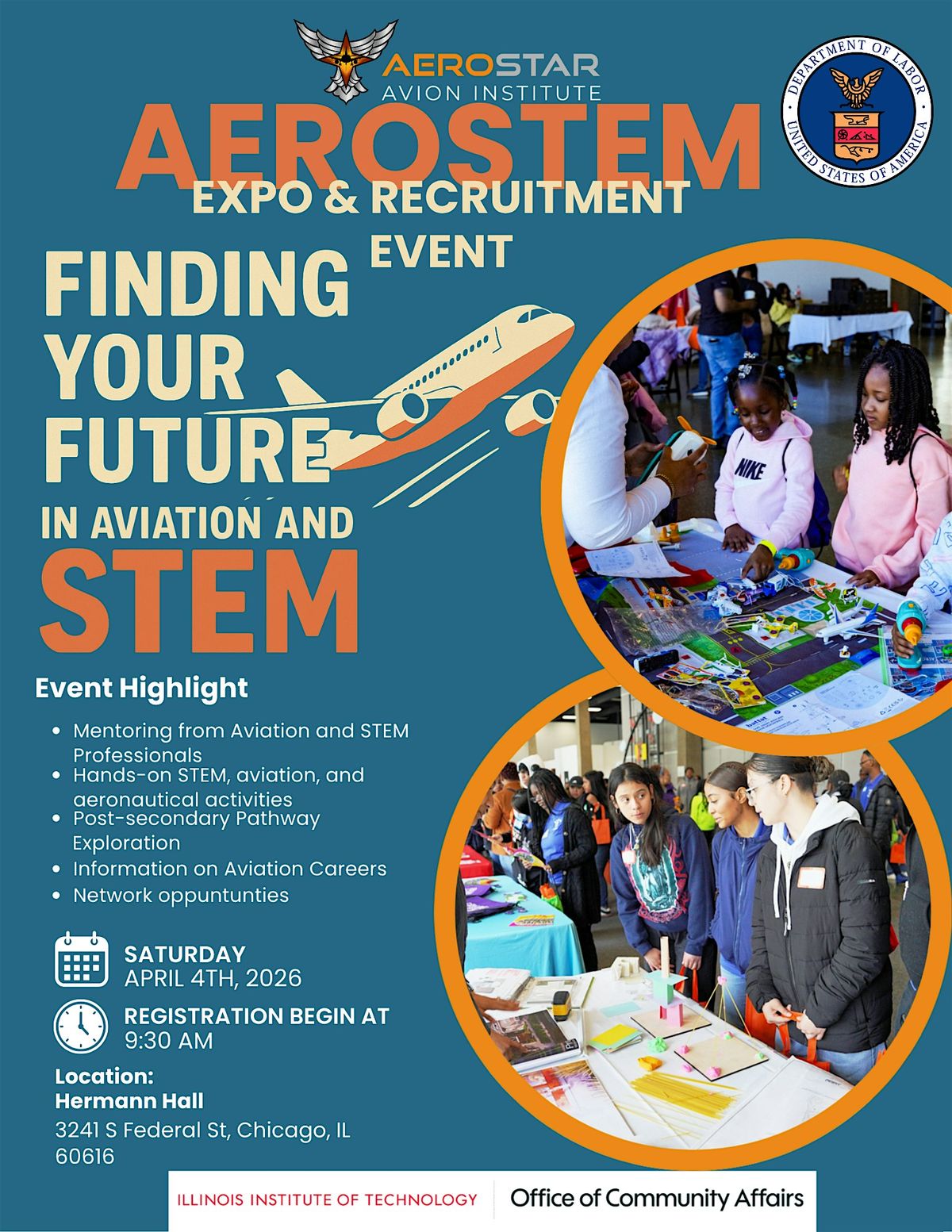 Immersive AeroSTEM Expo & Recruitment event