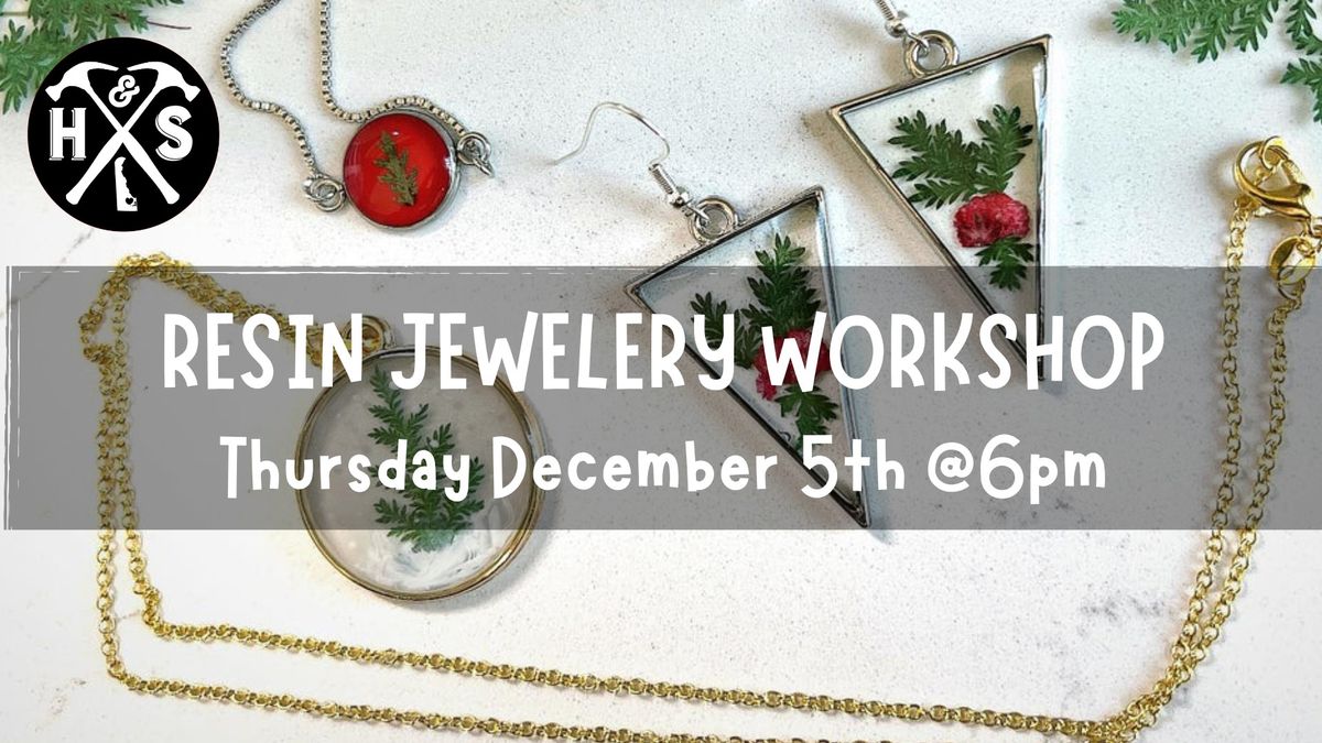 Resin Jewelry Workshop