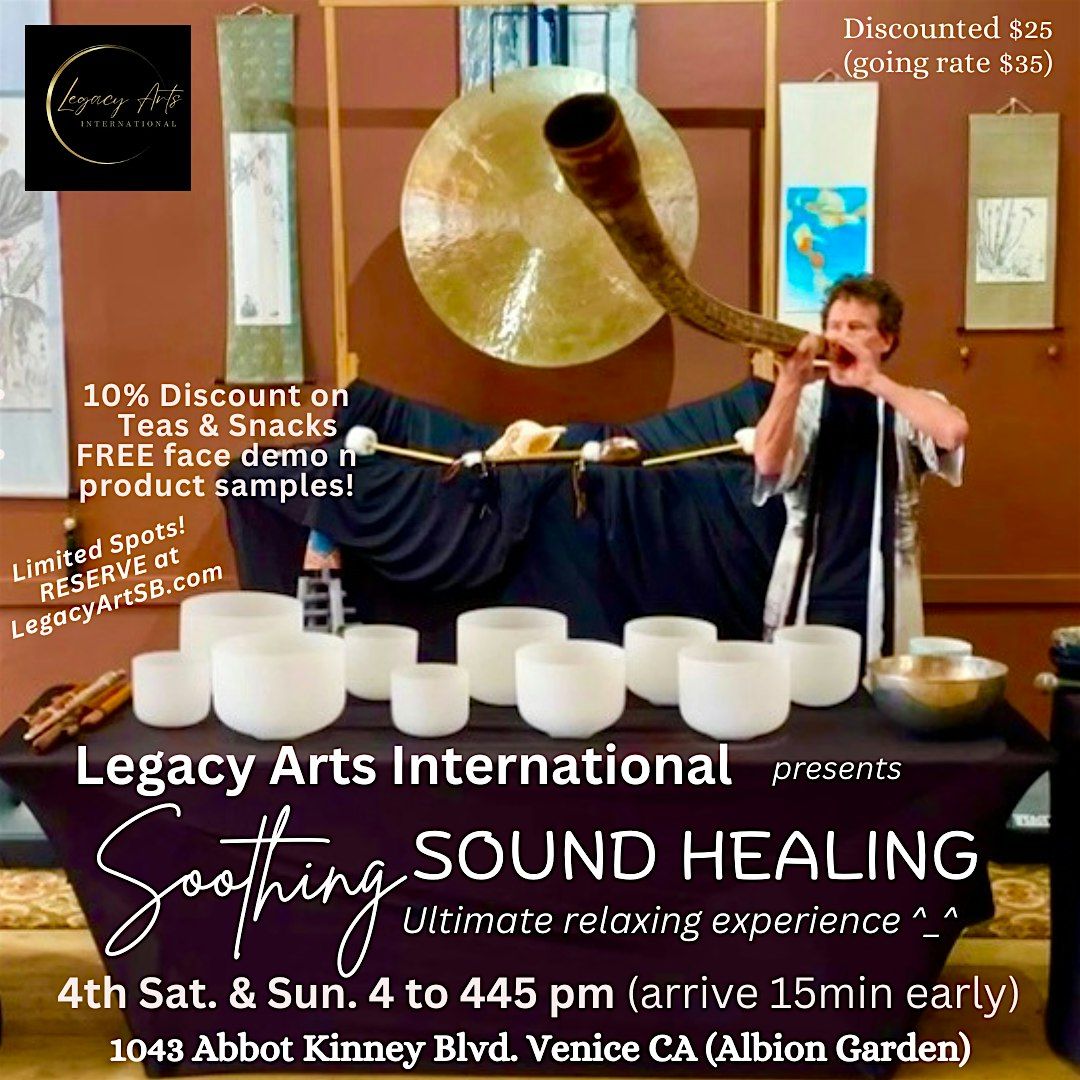 Relieve Stress & Anxiety with Meditative Sound Healing