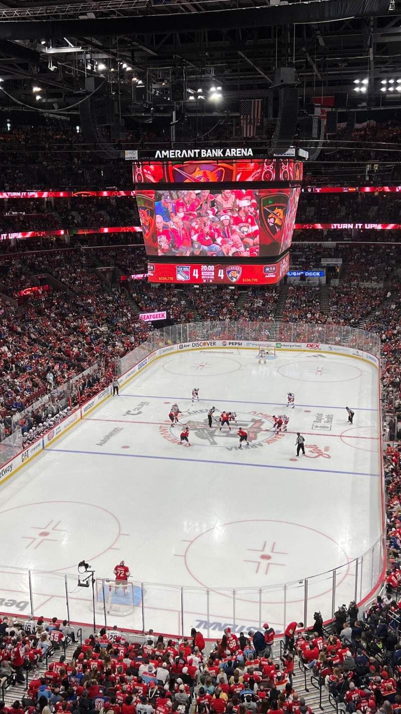 New York Rangers at Florida Panthers at Amerant Bank Arena