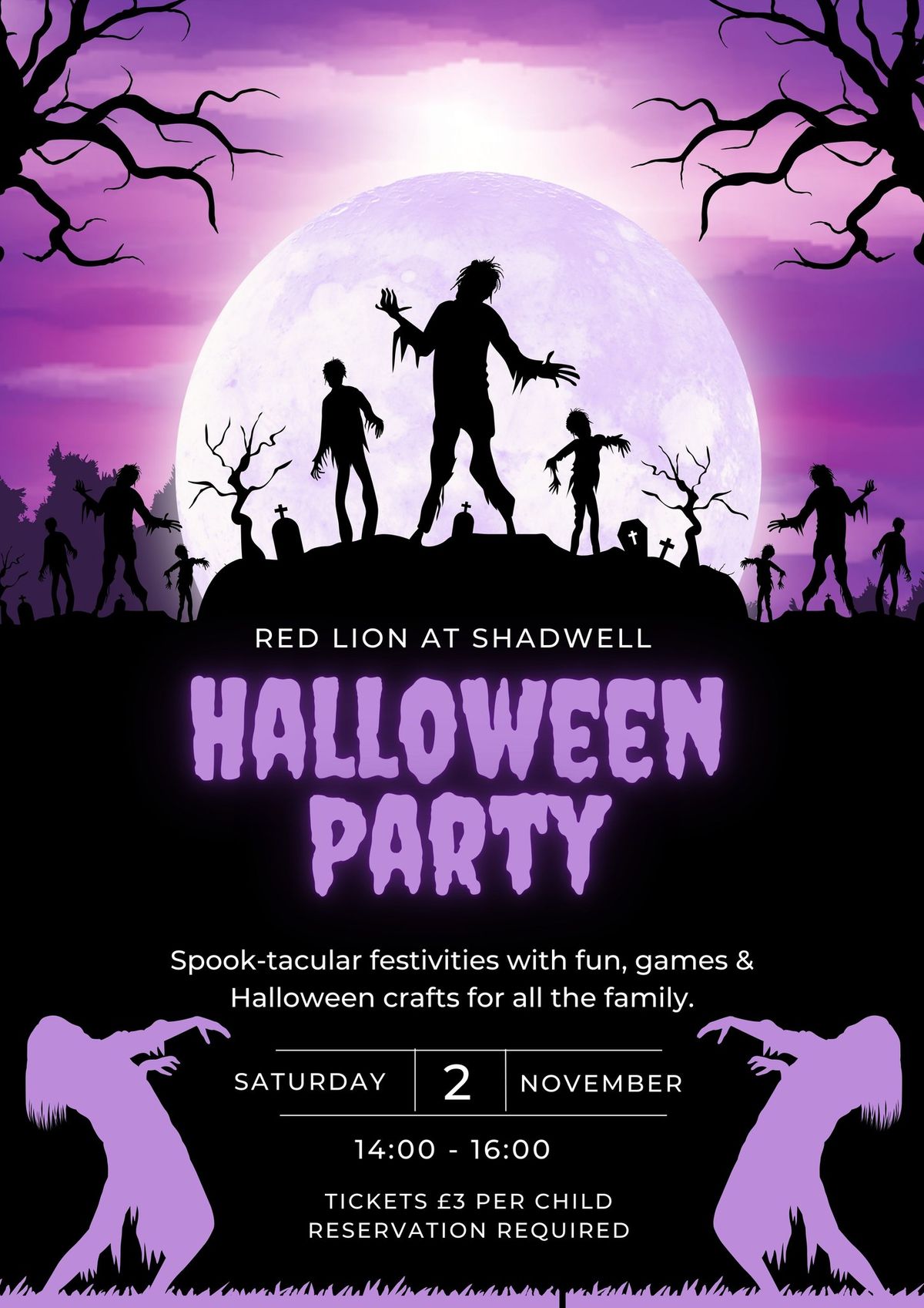 FULLY BOOKED: Children's Halloween Party