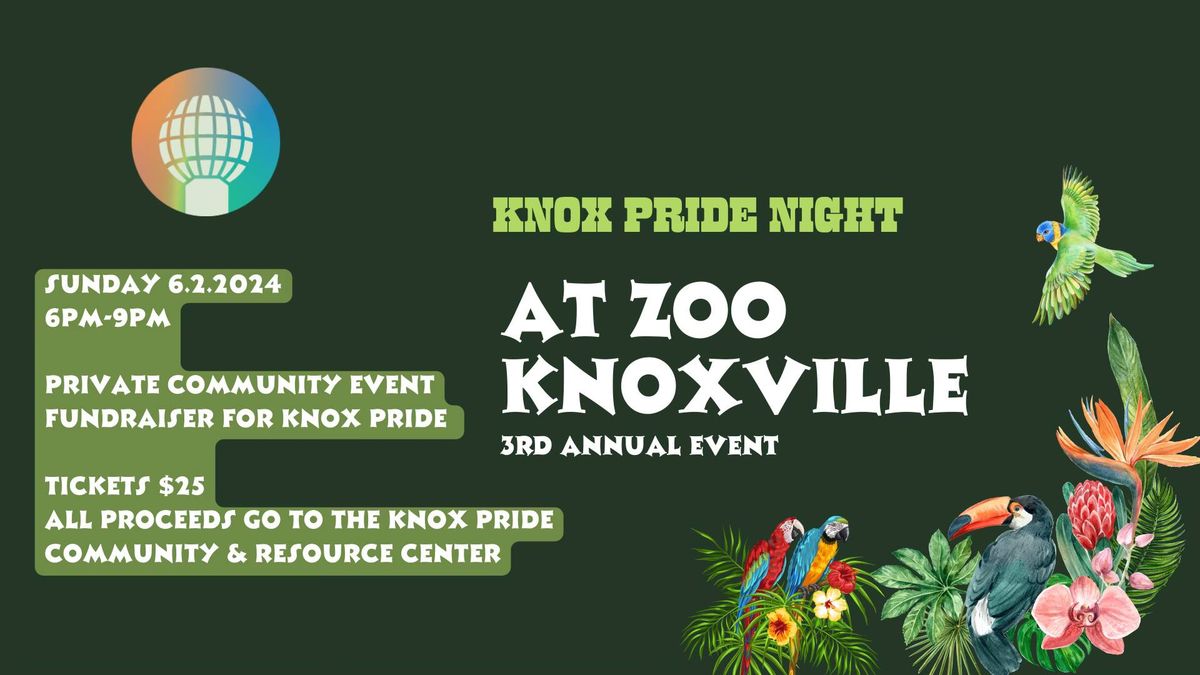 3rd Annual Knox Pride Night at Zoo Knoxville 