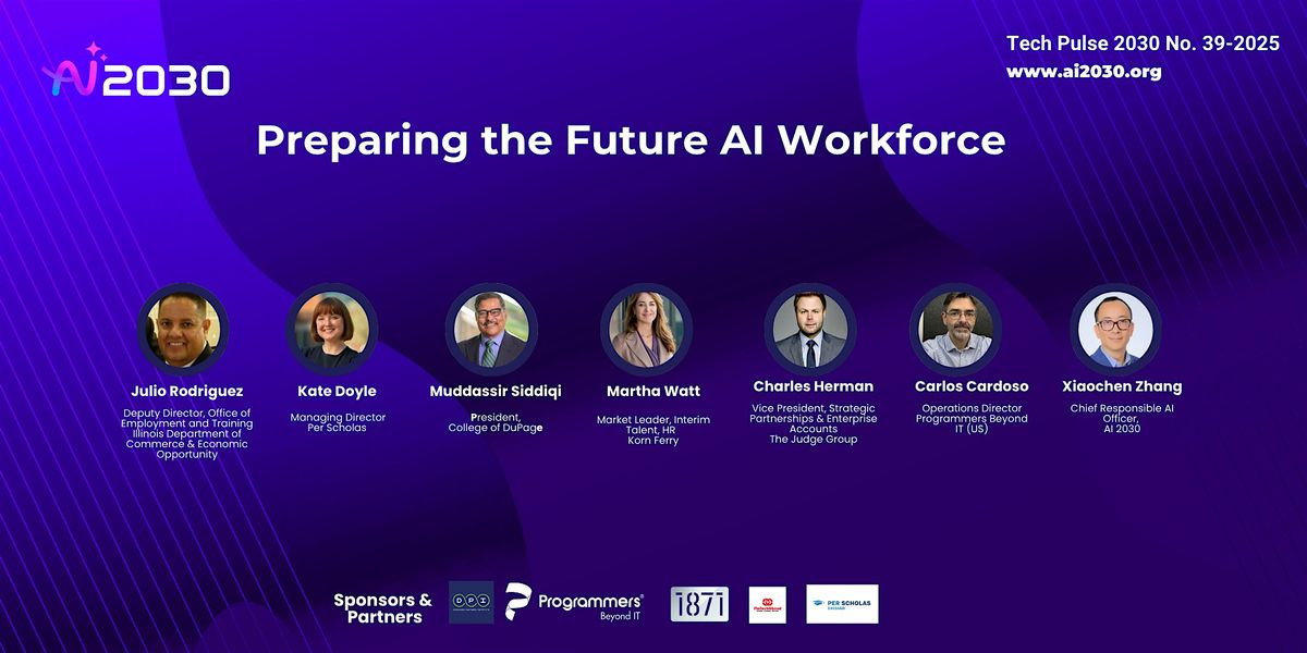 No. 40 Tech Pulse 2030 \u2013 Preparing the Future AI Workforce