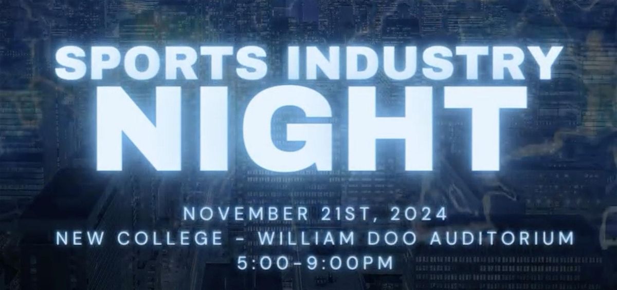 UTSB Sports Industry Night