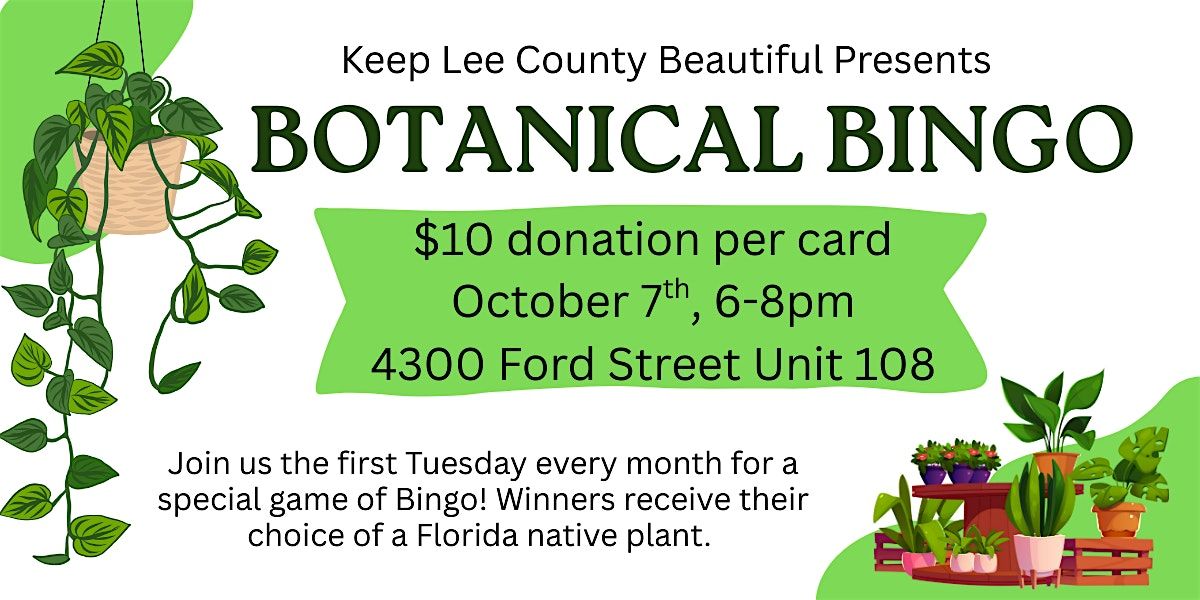 Botanical Bingo