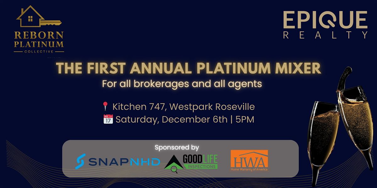 The First Annual Platinum Mixer