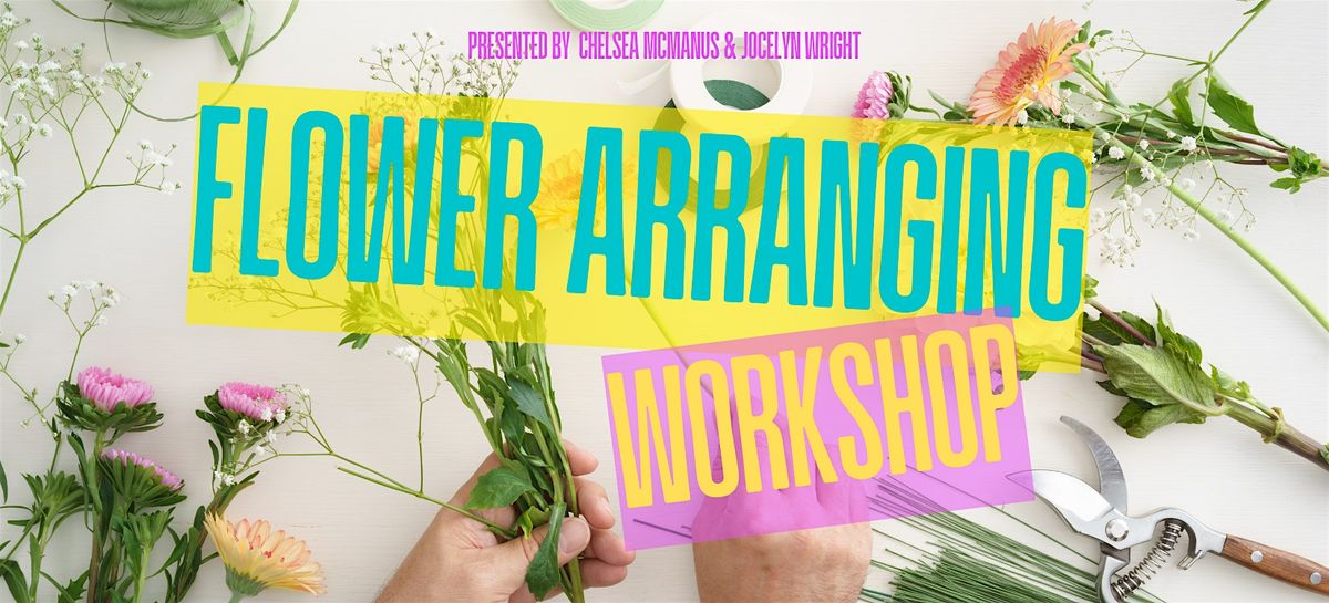 Flower Arranging Workshop at Living H\u00e4us