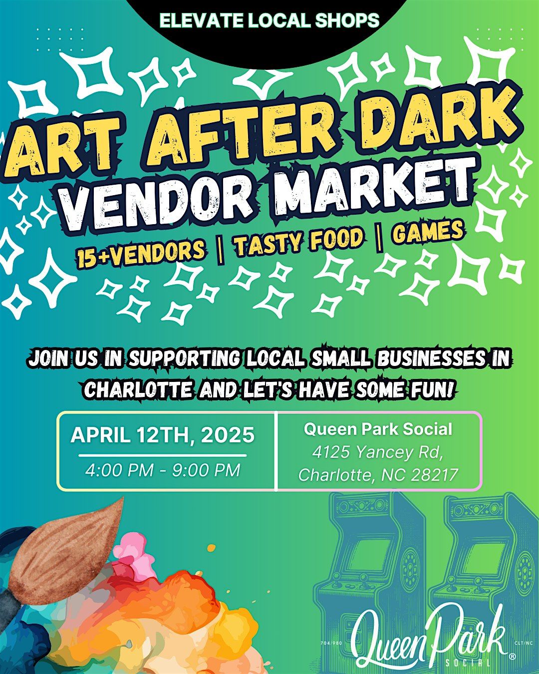 Art After Dark Vendor Market-by Elevate Local Shops