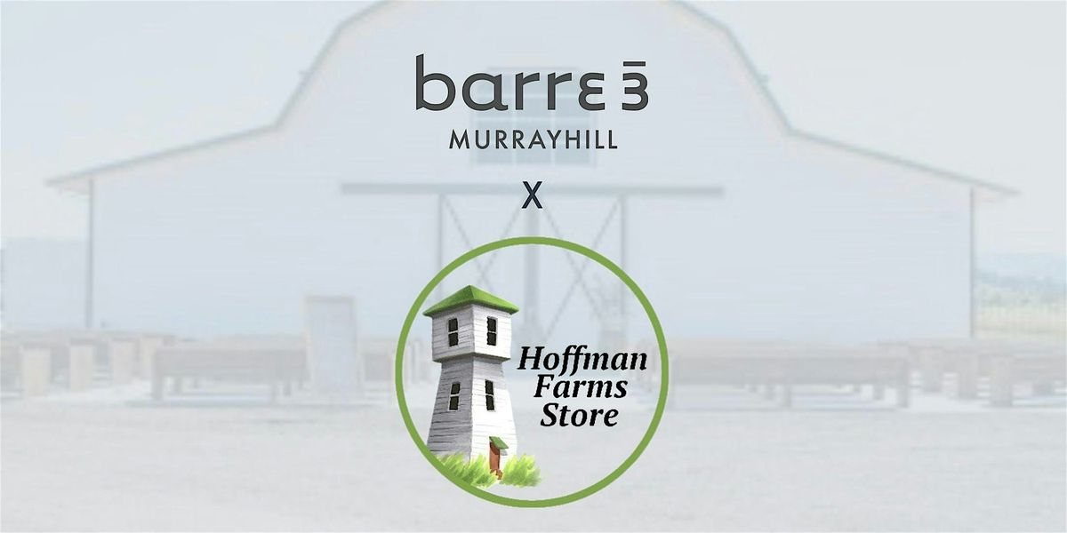 Barre3 Signature Class at Hoffman Farms