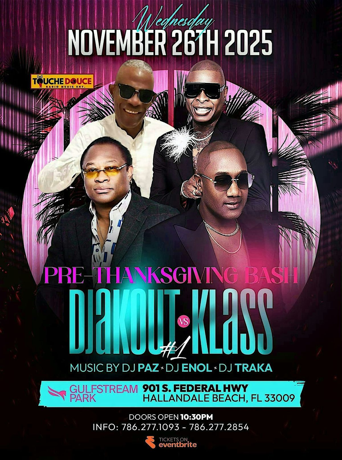 DJAKOUT VS KLASS PRE- THANKSGIVING BASH