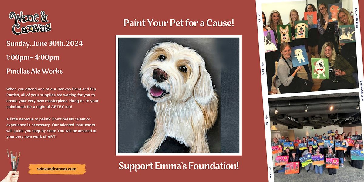 Pinellas Paint Your Pet \u2013 A Paw-Some Fundraiser