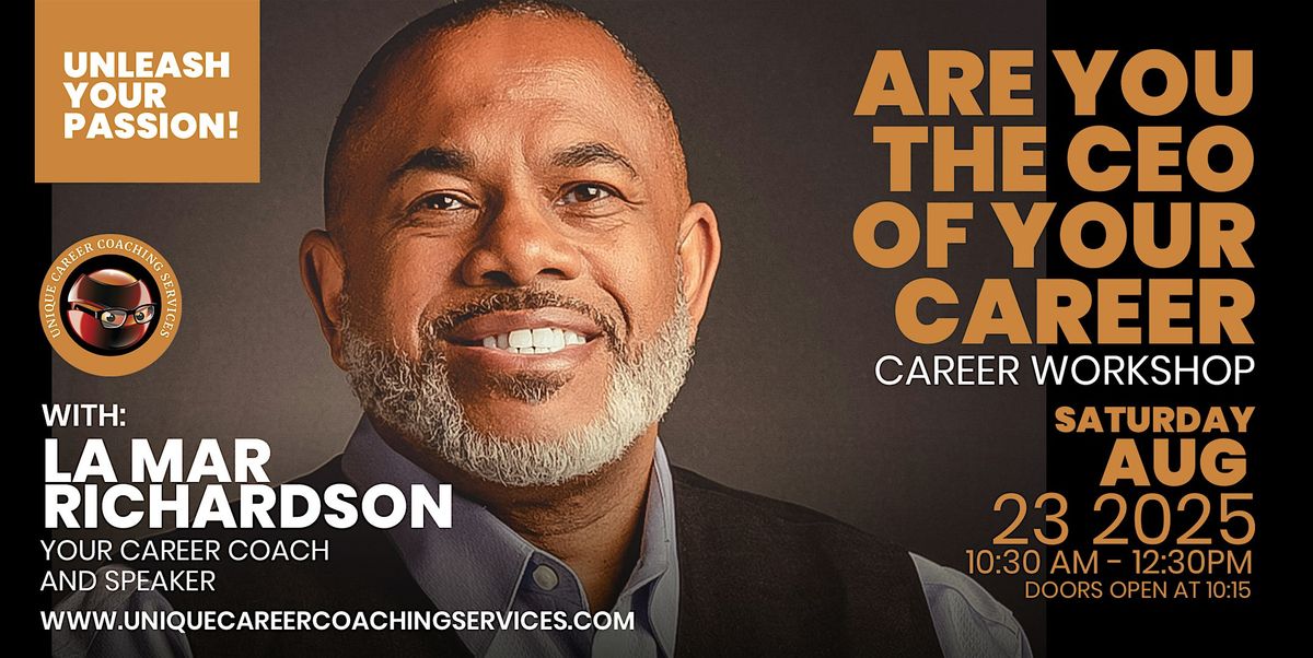 Are you the CEO of your Career?