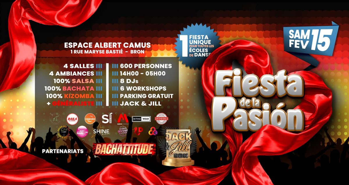 FIESTA de la PASI\u00d3N \ud83d\udc8b 8 DJs \ud83d\udc8b SBK + G\u00e9n\u00e9raliste \ud83d\udc8b Jack & Jill