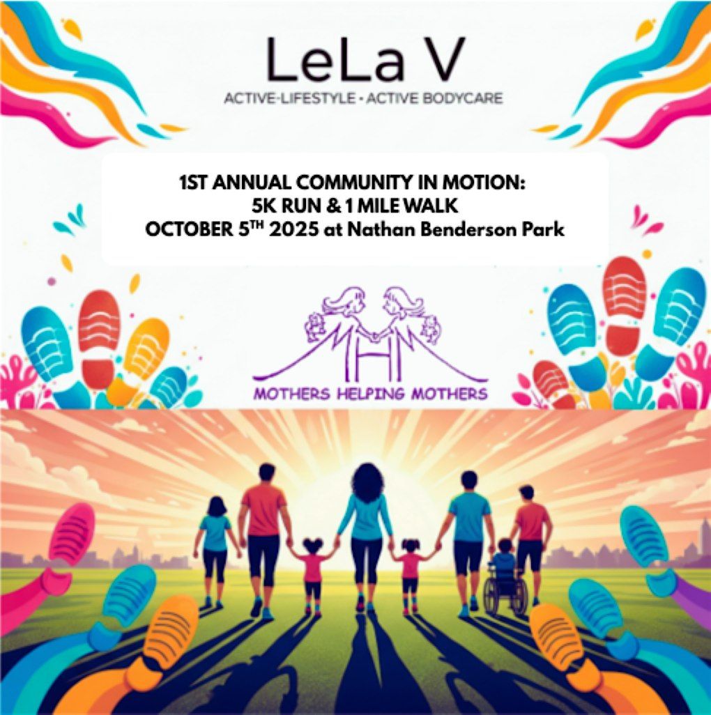 5k Run & 1 Mile Walk for Mothers Helping Mothers