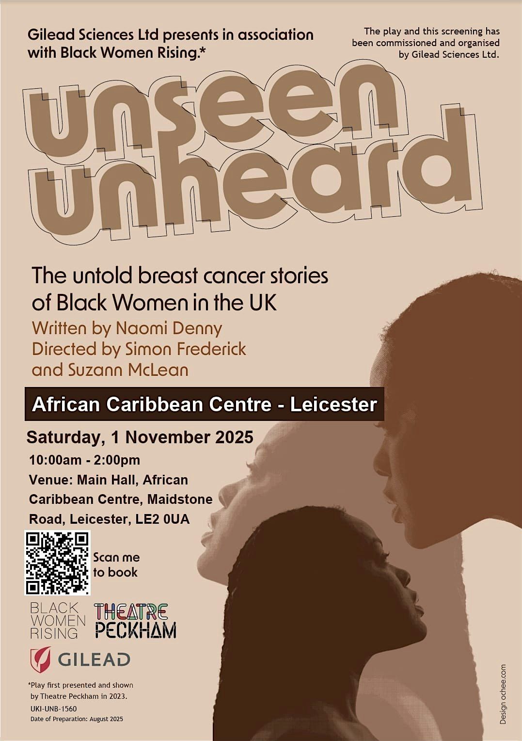 Unseen Unheard: The untold breast cancer stories of Black women in the UK
