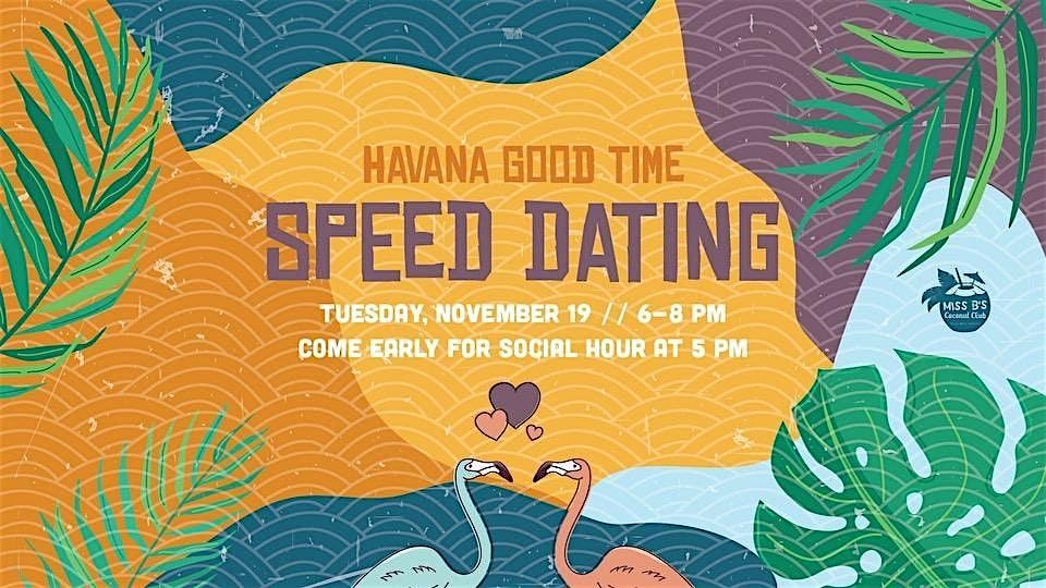 Speed Dating at Miss B's Coconut Club- GUYS TICKET ONLY